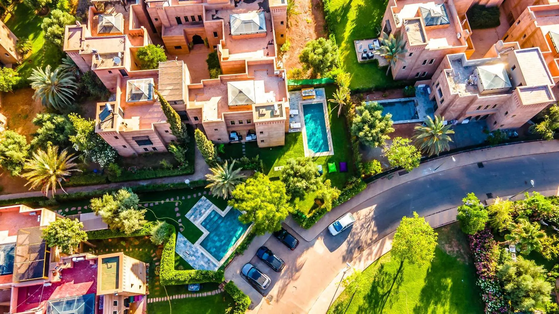 Villa Oasis Private Pool Secure Complex Marrakesz Maroko